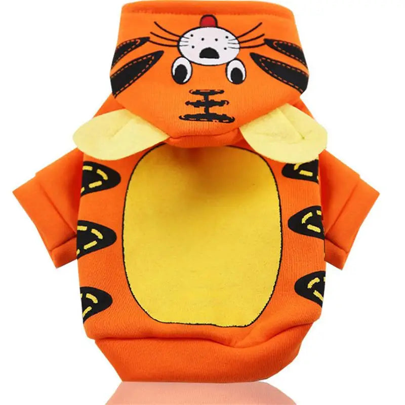 pet Cartoon Winter Dog Clothes Halloween