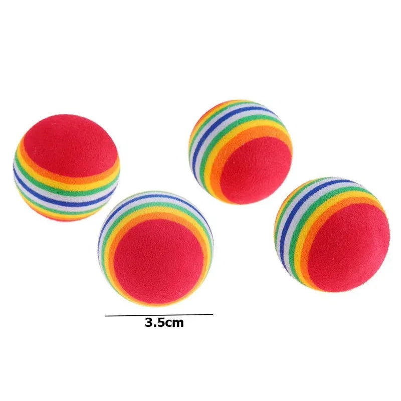 Rainbow Paw Balls