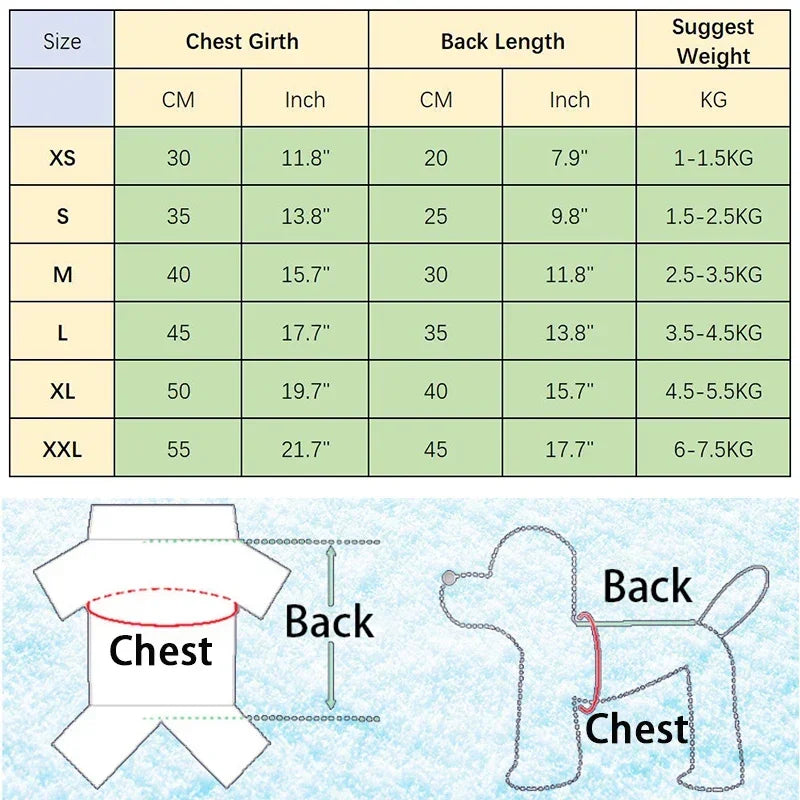 Pet Clothes French Bulldog Puppy Dog