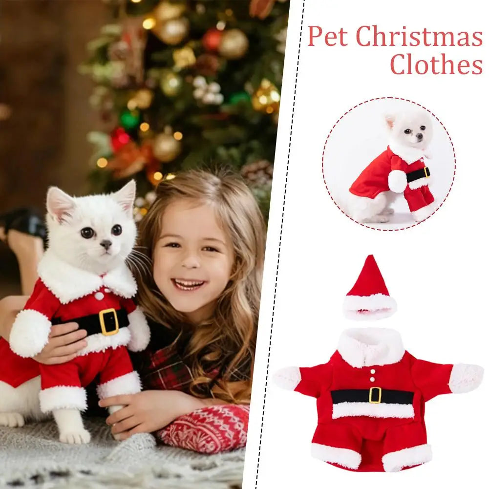 Pet Clothes Funny Christmas Transformation Pet