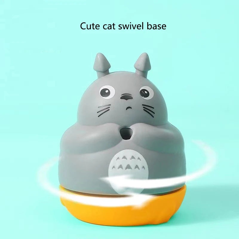 Feather Spin Cat Wand