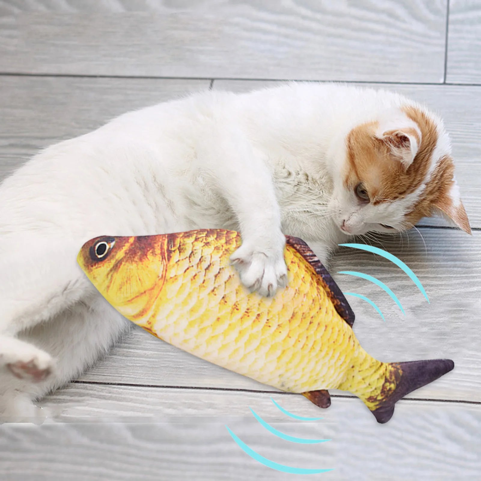 Floppy Fish Interactive Cat Toy